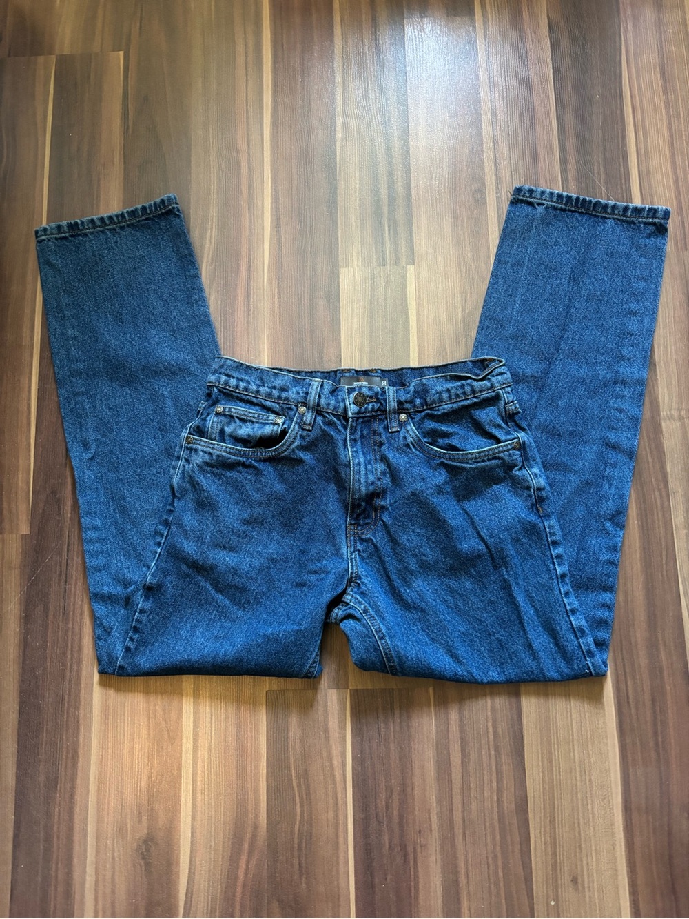 Dark Blue Denim Jeans